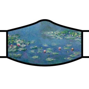 Monet Water Lilies Reusable Fabric Face Mask