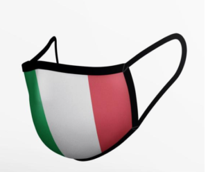 Flag Mask - Italy - side