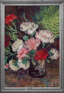 Van Gogh Still Life with Carnations