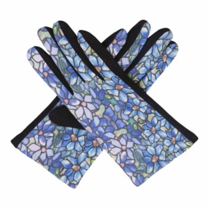 Tiffany Clematis Smart Phone Texting Gloves