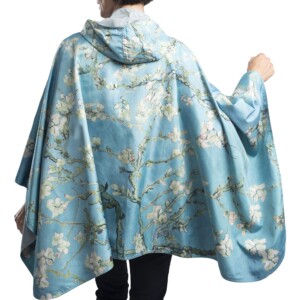 Van Gogh Almond Blossom Travel Cape - back