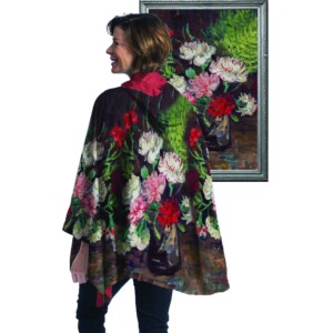 Van Gogh Still Life with Carnations Travel Cape